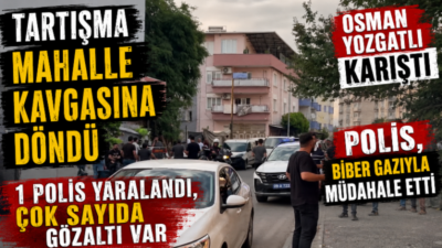 Aydın’ın Efeler ilçesine bağlı Osman Yozgatlı Mahallesi yol verme tartışması