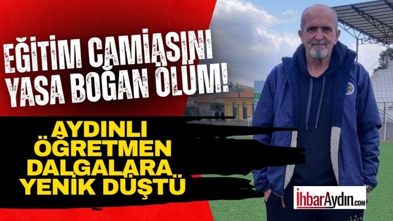 Aydın’ın Kuşadası ilçesinde etkili olan kuvvetli rüzgar ve buna bağlı