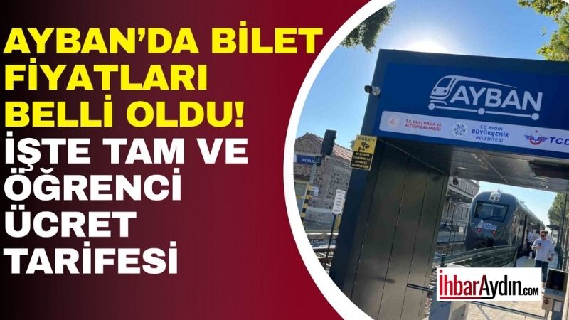 Aydın Büyükşehir Belediyesi ile TCDD iş birliğinde hayata geçirilen AYBAN