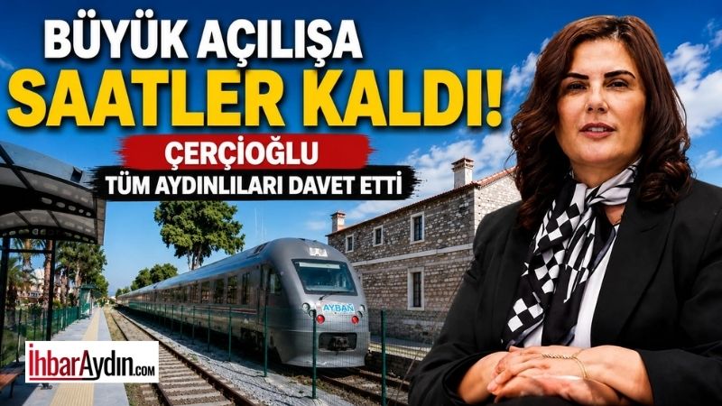 Aydın Büyükşehir Belediye Başkanı Özlem Çerçioğlu, kent içi ulaşımı rahatlatması
