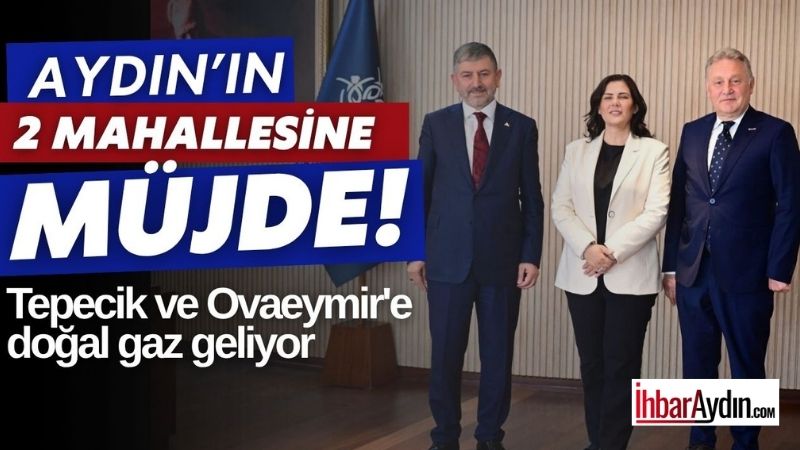 Aydın Büyükşehir Belediye Başkanı Özlem Çerçioğlu, Efeler ilçesindeki Tepecik ve