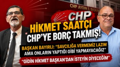 CHP Aydın İl Başkanlığı görevine atanan Vasıf Süha Bayırlı, bugün