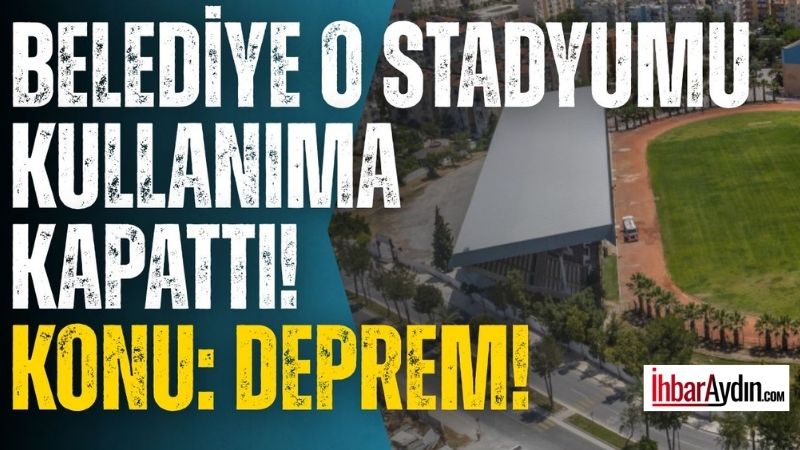 Kuşadası Belediyesi, Kadınlar Denizi Mahallesi’nde bulunan Özer Türk Stadyumu’nun kapalı