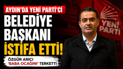 Koçarlı Belediye Başkanı Özgür Arıcı, Cumhuriyet Halk Partisi’nden istifa ettiğini