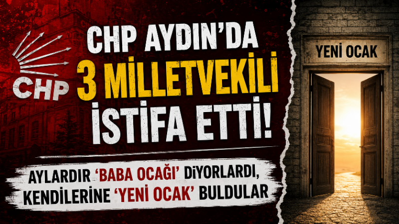 CHP Aydın Milletvekilleri Bülent Tezcan, Süleyman Bülbül ve Evrim Karakoz