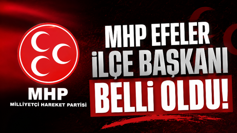 MHP Efeler İlçe Başkanı belli oldu: Mesut Gümüş dönemi başladı Milliyetçi Hareket Partisi (MHP) Efeler İlçe Teşkilatı’nın 5. Olağan Kongresi,
