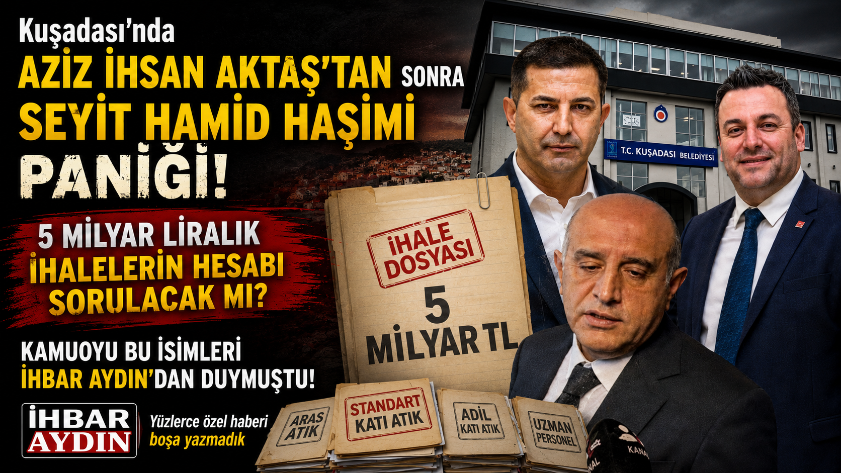 İhbar Aydın Araştırma Masası olarak yaptığımız seri haberlerde;&nbsp;2020-2026 &nbsp;yılları arasında