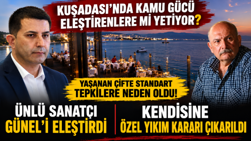 Kuşadası’nda kurulduğu öne sürülen imar ve rant düzenine yönelik soruşturmalar