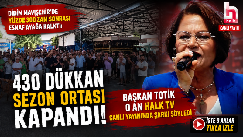 Didim Mavişehir’de yüzde 300’e varan zam oranı esnafı ayağa kaldırırken,