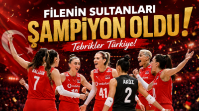 A  Milli Kadın Voleybol Takımı, FIVB Milletler Ligi finalinde Brezilya’yı 3-1 yenerek şampiyon