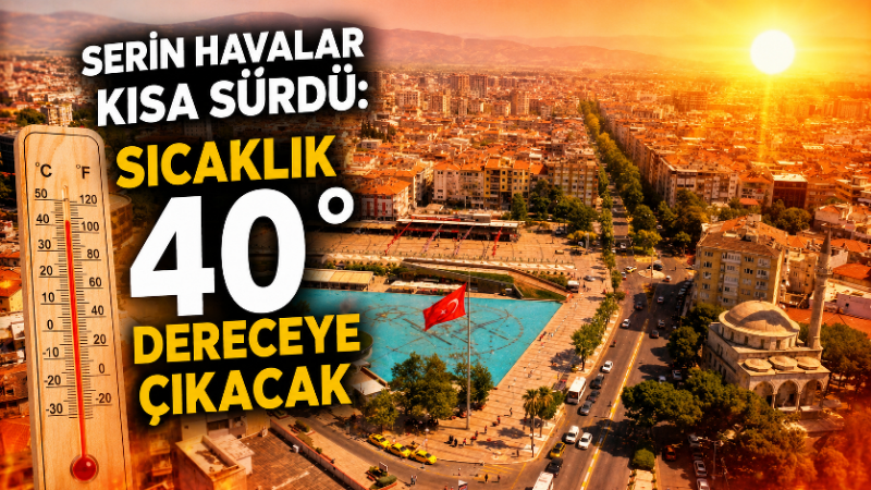 Meteoroloji 2. Bölge Müdürlüğü’nün hava tahmin raporuna göre Aydın’da yeni