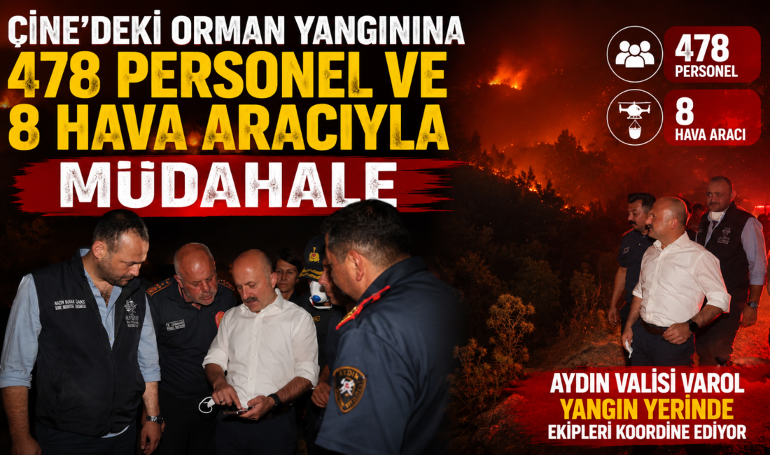 Aydın’ın Çine ilçesine bağlı Kavşit Mahallesi mevkiinde başlayan ve kısa