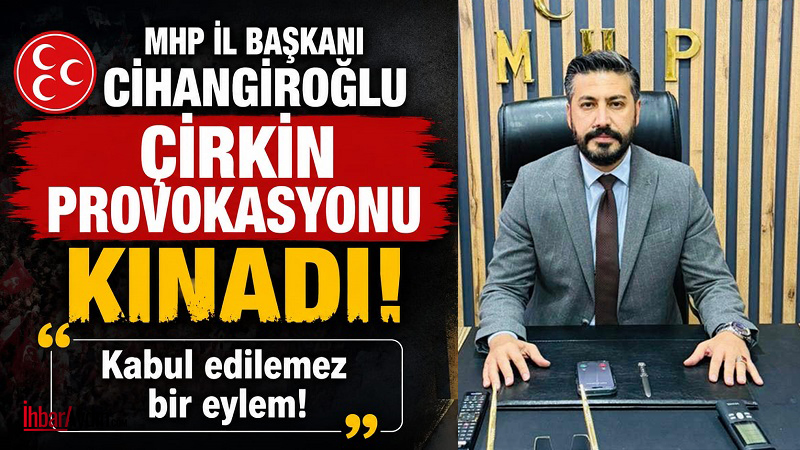 Nazilli’de Cumhurbaşkanı Recep Tayyip Erdoğan’ı hedef alan hakaret içerikli ifadelerin