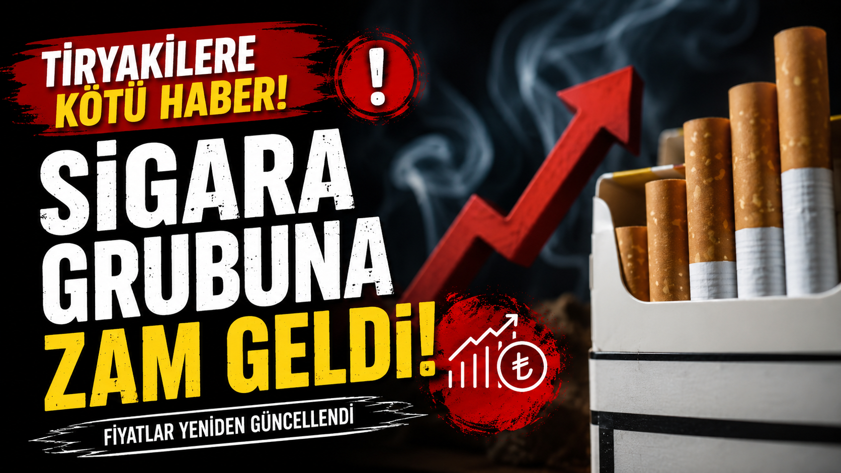 Sigara kullanıcılarını yakından ilgilendiren yeni fiyat artışı açıklandı. JTI sigara