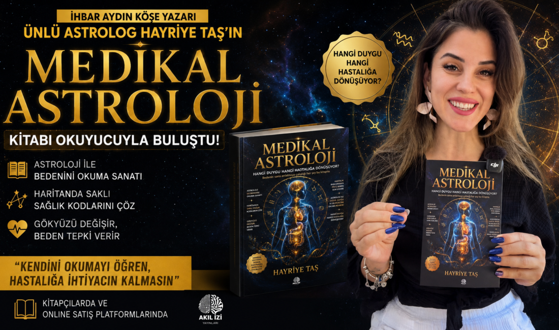 İhbar Aydın Gazetesi köşe yazarı ünlü astrolog Hayriye Taş, astroloji