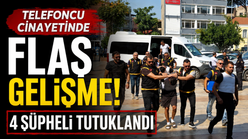 Aydın’ın Efeler ilçesinde telefoncu Ramazan Kurt’un iş yerinde silahlı saldırı