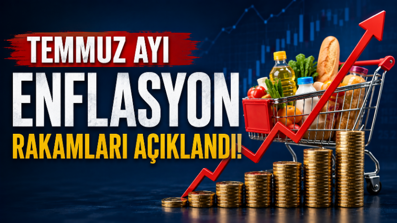 Türkiye İstatistik Kurumu (TÜİK), Temmuz 2026 dönemine ilişkin enflasyon verilerini
