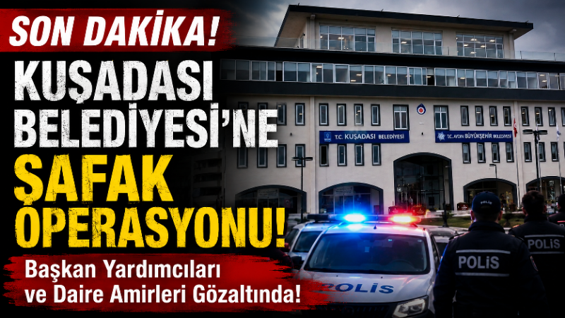 Kuşadası Belediyesi’nde Mart ayında başlatılan rüşvet ve yolsuzluk soruşturmasının ardından,