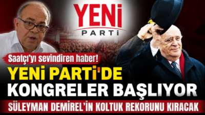 Yeni Parti’de merakla beklenen kongre takvimi belli oldu. 22 Ağustos’ta
