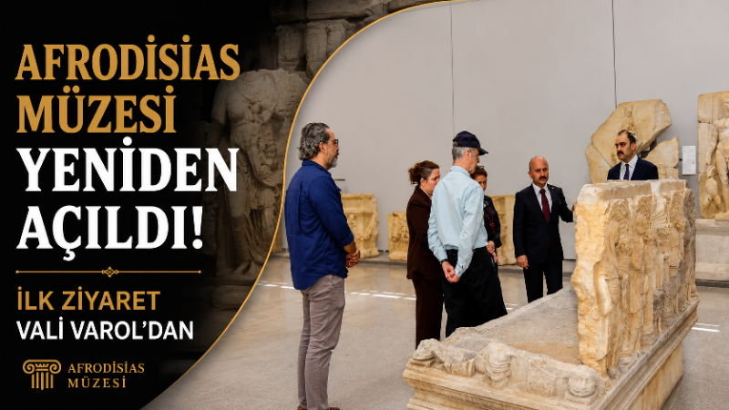 Aydın’ın önemli antik kentlerinden Afrodisias’ın içerisinde bulunan ve yenileme çalışmalarının