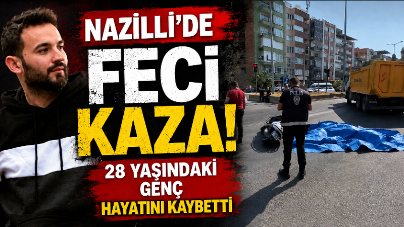 Aydın’ın Nazilli ilçesinde motosiklet ile otomobilin karıştığı trafik kazası can