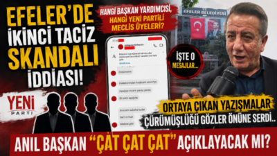 Efeler’de ikinci taciz skandalı iddiası! Hangi başkan yardımcısı, hangi Yeni Partili Meclis Üyeleri? Efeler Belediyesi’nde daha önce İhbar Aydın’ın gündeme taşıdığı, üst düzey