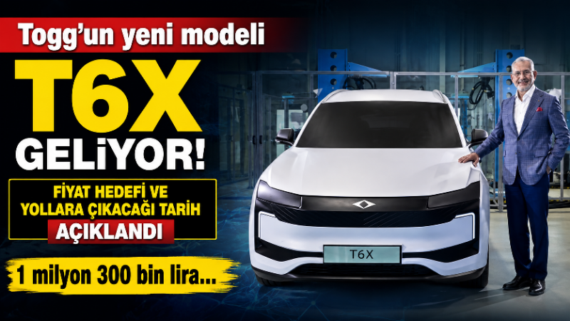 Türkiye’nin yerli otomobil markası Togg, T10X ve T10F’in ardından ürün