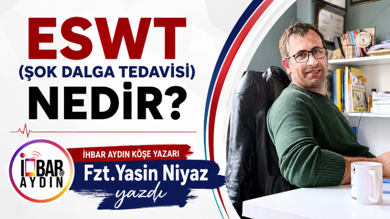 ESWT (Ekstrakorporal Şok Dalga Tedavisi), vücut dışından uygulanan yüksek enerjili