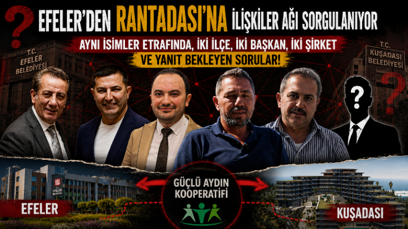 Baltaköy’den Bon Point’e, Yeni Parti İl Başkanlığı’ndan Kuşadası’ndaki rüşvet ve