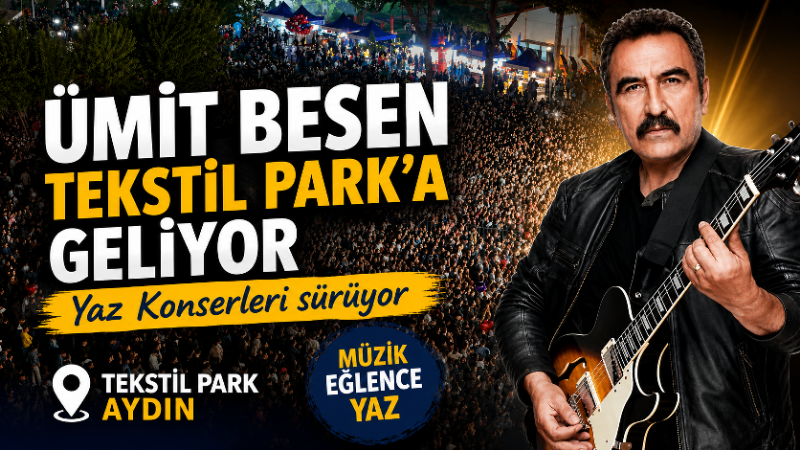 Aydın Büyükşehir Belediyesi’nin düzenlediği Yaz Konserleri, ağustos ayının son haftasında