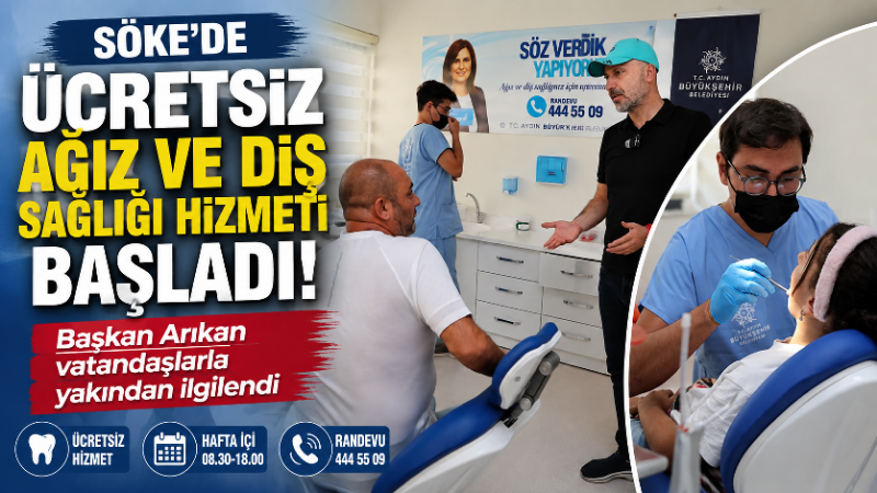 Aydın Büyükşehir Belediyesi ile Söke Belediyesi’nin ortak yatırımıyla hayata geçirilen