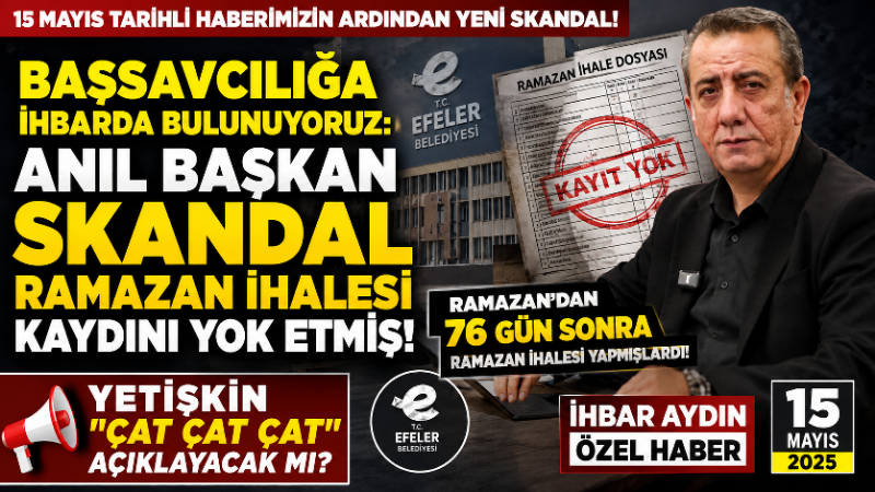 Efeler Belediyesi son zamanlarda müfettiş incelemeleri, 270’e yakın işçinin çıkarılma süreci,