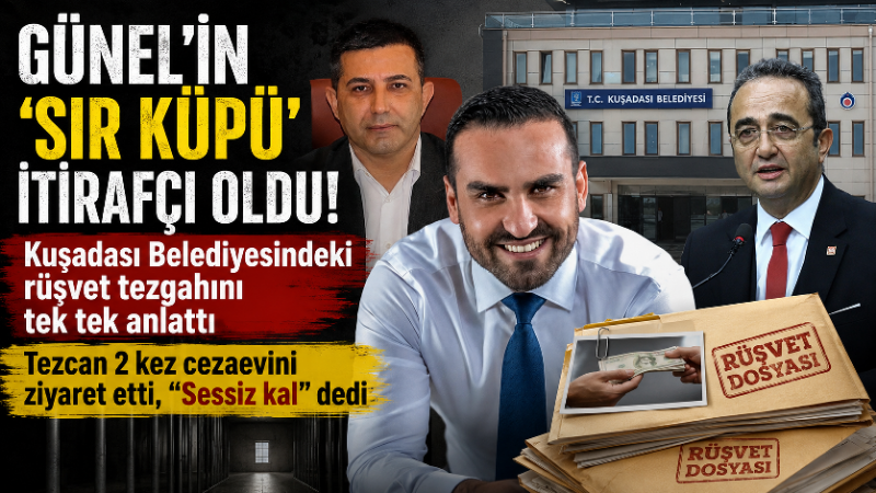 Tutuklu Kuşadasıspor Başkanı Ferdi Zenginoğlu, İmar Müdürü Ahmet Taşkan’ın aldığı