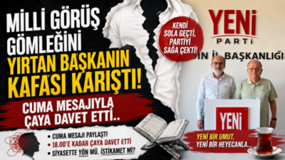 Saadet Partisi’nin eski Aydın İl Başkanı Fatih Karahan’ın Yeni Parti’ye