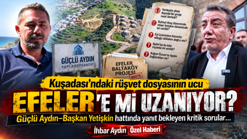 Kuşadası Belediyesi’ne yönelik yolsuzluk ve rüşvet soruşturmasında Güçlü Aydın Yapı