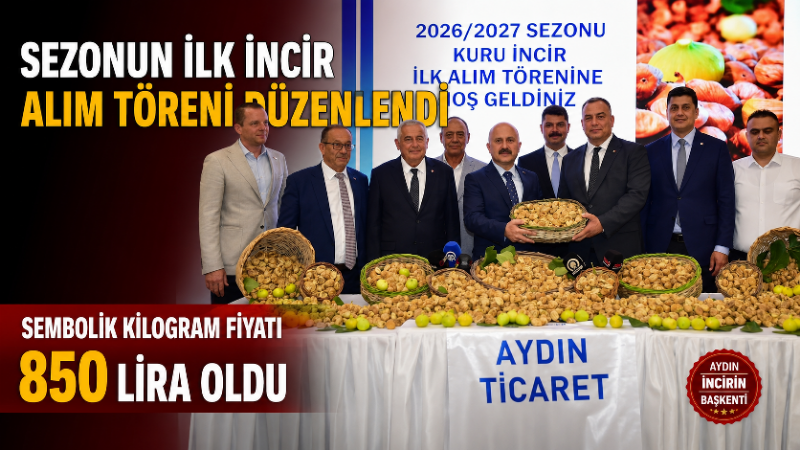 Aydın’ın en önemli tarımsal ürünlerinden biri olan incirde 2026-2027 sezonu