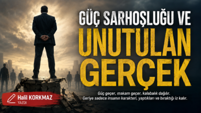 Hayatta bazı insanlar vardır; yükseldikçe kendisini daha büyük, daha güçlü