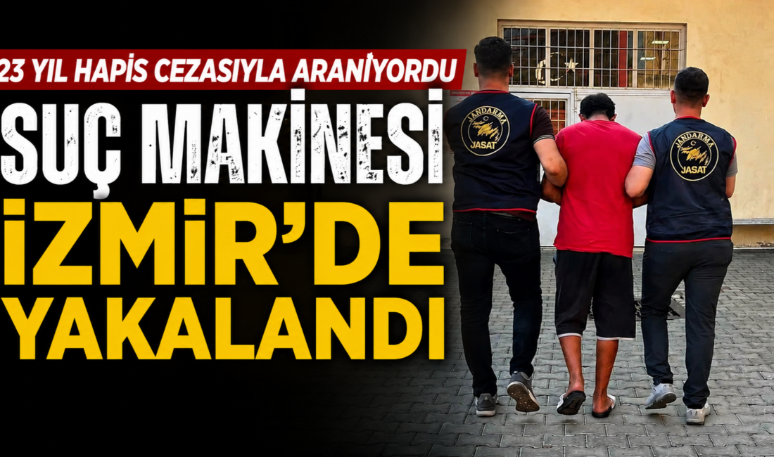 Aydın’da hakkında 23 yıl 2 ay kesinleşmiş hapis cezası bulunan