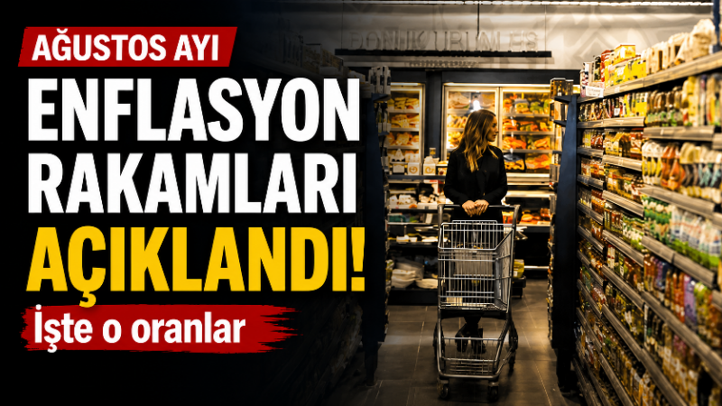 Türkiye İstatistik Kurumu (TÜİK), milyonlarca vatandaşın yakından takip ettiği Ağustos