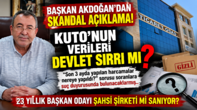 Kuşadası Ticaret Odası’nda (KUTO) seçim süreci yaklaşırken Oda bütçesinden yapılan