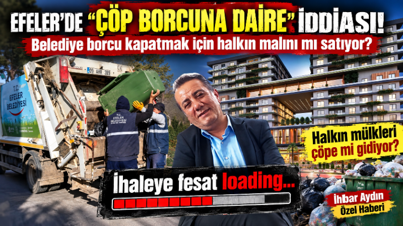 Efeler Belediyesi’nde usulsüzlükler, La Perla iskan süreci ile ilgili Başkan