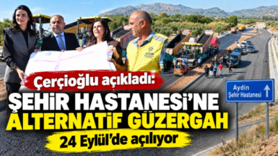 Aydın Büyükşehir Belediye Başkanı Özlem Çerçioğlu, Efeler ilçesi Mimar Sinan