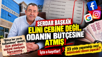 Kuşadası Ticaret Odası’nın reklam ve tanıtım harcamalarına ilişkin gider kayıtları,