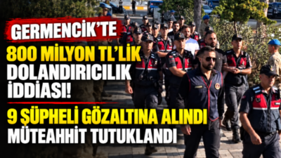 Aydın’ın Germencik ilçesinde faaliyet gösteren bir inşaat firması hakkında yürütülen