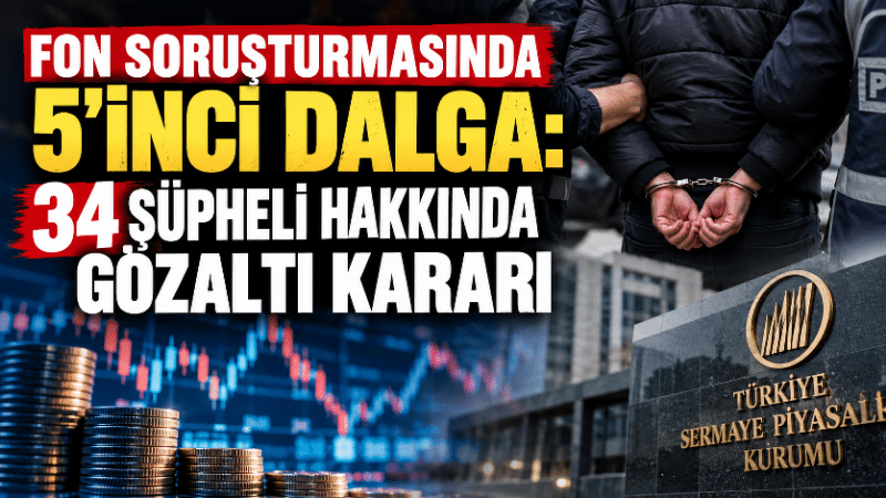 Adalet Bakanı Akın Gürlek, İstanbul Cumhuriyet Başsavcılığı tarafından yürütülen fon