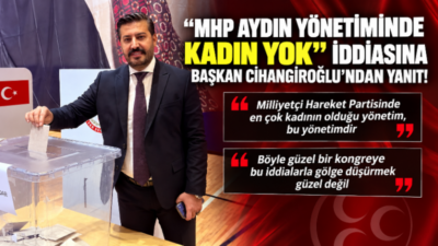 MHP Aydın İl Başkanlığı’nın 15. Olağan İl Kongresi’nde yeniden başkanlığa
