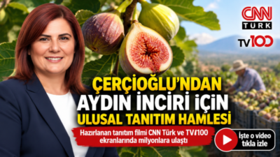 Aydın Büyükşehir Belediye Başkanı Özlem Çerçioğlu, kentin dünyaca ünlü tarımsal