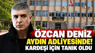 Ünlü şarkıcı ve oyuncu Özcan Deniz, kardeşi Sibel Deniz Semerci