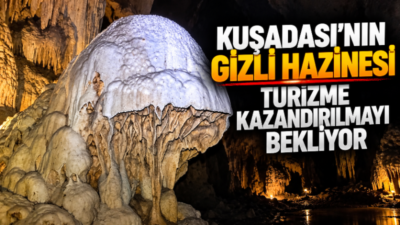 Aydın’ın Kuşadası ilçesinde bulunan ve içerisindeki aslanı andıran dikit nedeniyle