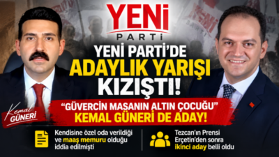 Yeni Parti Aydın İl Başkanlığı için Kemal Güneri adaylığını açıkladı.